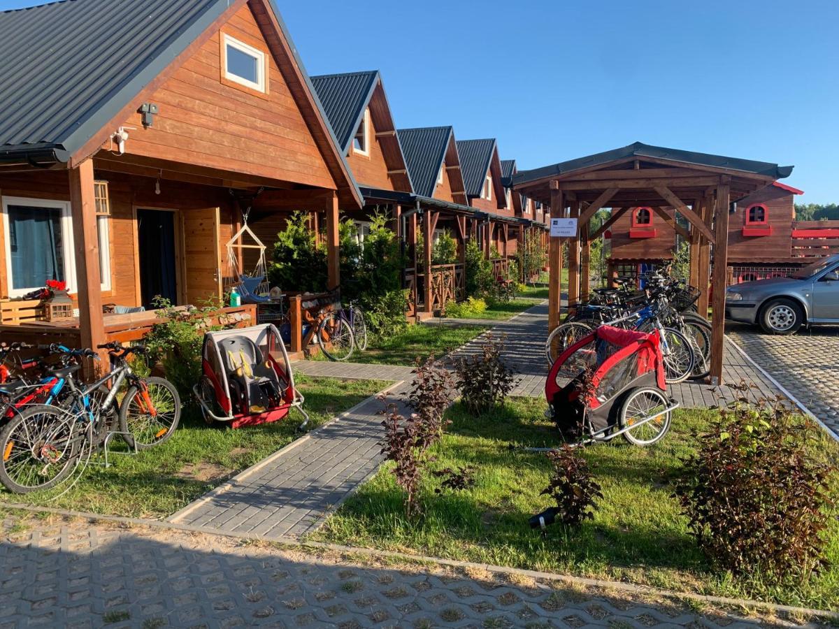 Pod Debami Wicie- Domki Drewniane Nad Morzem Wicie  Exterior foto